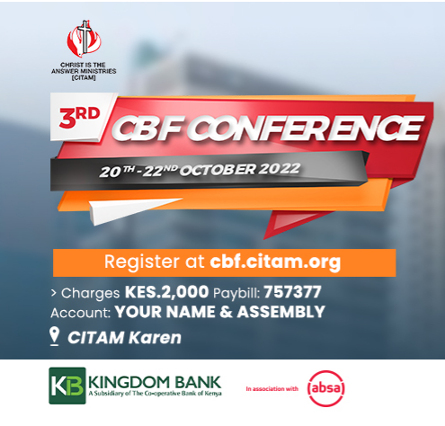 AslanAfrika's tweet photo. CITAM Business Forum [CBF] is an empowerment initiative by CITAM which aims at EMPOWERING her members to prosper in their businesses for the Glory of God. https://t.co/UjWqbAMyf2