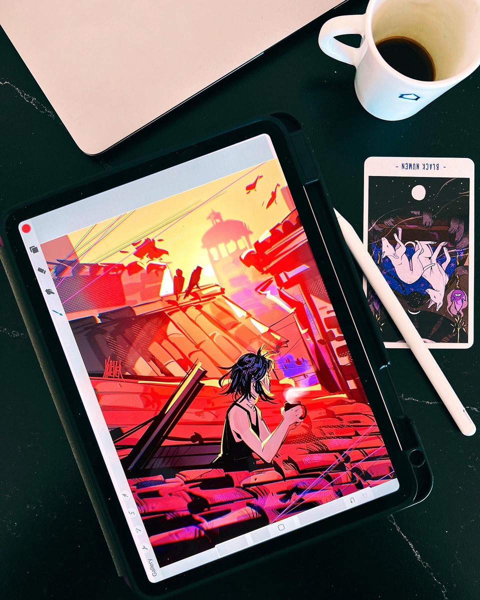 I’ve spent a lot of time on this one and still have some work to do #inktober2022