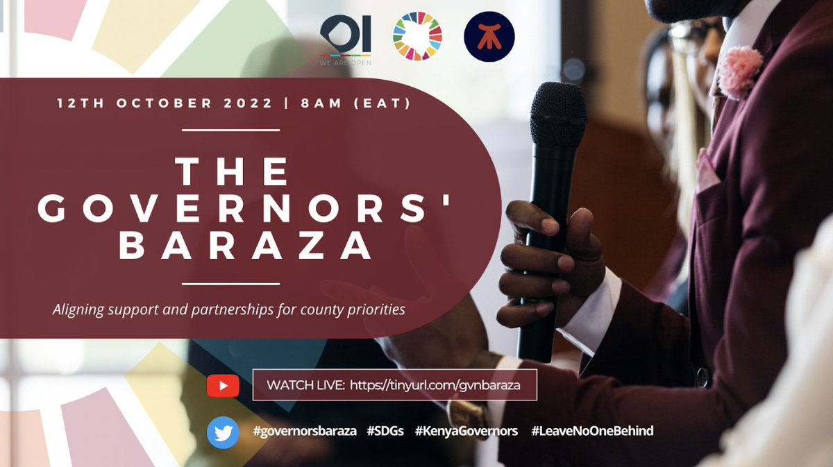 Hosting a high-level discussion together with @BarazaMediaLab bringing together selected County Governors in a bid to establish partnerships and support for counties in alignment with their development objectives.  #governorsbaraza #SDGs #KenyaGovernors #LeaveNoOneBehind