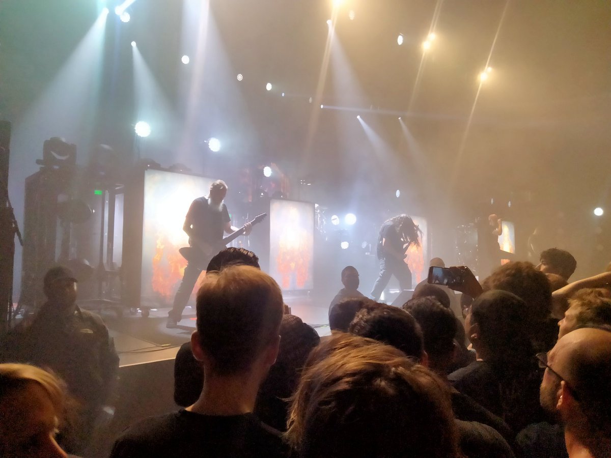 Got to see <a href="/meshuggah/">Meshuggah</a> this weekend. Spiritual.