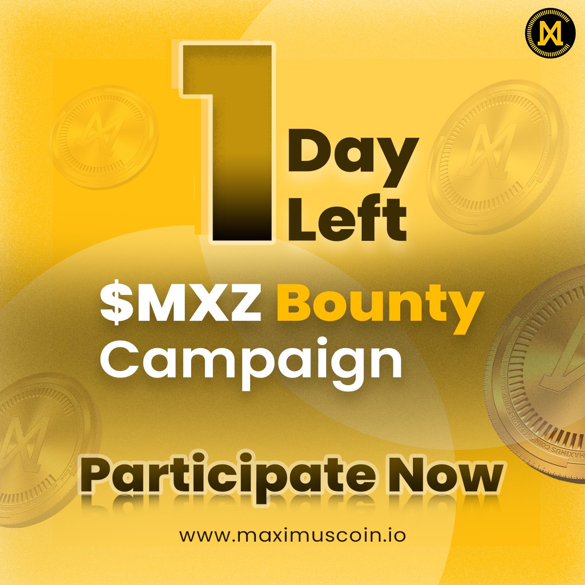 maximustechmxz's tweet photo. 1 DAY LEFT
Last chance to win 400,000 MXZ
Participate now
#bounty #airdrop #bitcoin #crypto #btc #cryptocurrency #airdropalert #cryptocurrencies #token #airdrops #bountyhunter #cryptofree #tokenfree #cryptoearned #cryptoearning #cryptoearnings #maximustech https://t.co/g0VZlTA4PQ