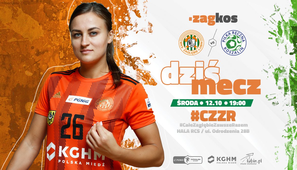 MKS_ZL's tweet photo. #DziśMecz #Gramy #MistrzGra 💪🇨🇮
--------------
📅 Dziś, 12.10
🕡 19:00
🎟️ https://t.co/6ZuJ9e4RJm oraz w kasach biletowych przed meczem
📍 Hala RCS / ul. Odrodzenia 28B
#CZZR @SLkobiet @kghm_sa @handballpolska @KolejeD @mkszaglebiepl @ZaglebieLubin @Chodzio74 @ocb03pl https://t.co/Q05WfBs3aA