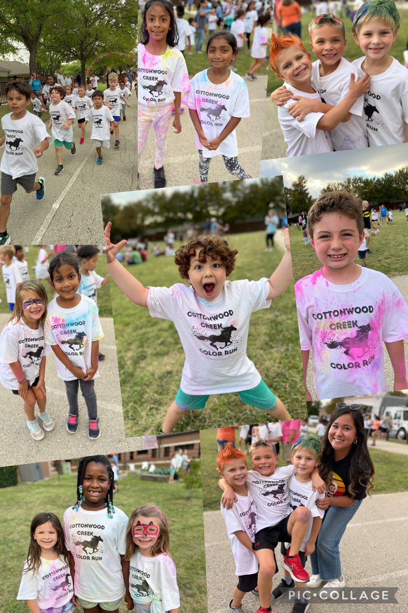 🎉Three cheers for the @CCEColts Color Run!!!! 🎉Thanks to our fabulous CCE PTO for all of their hard work to make this evening so much fun for our colorful colts! 🏃🏽‍♀️🏃🏼🌈