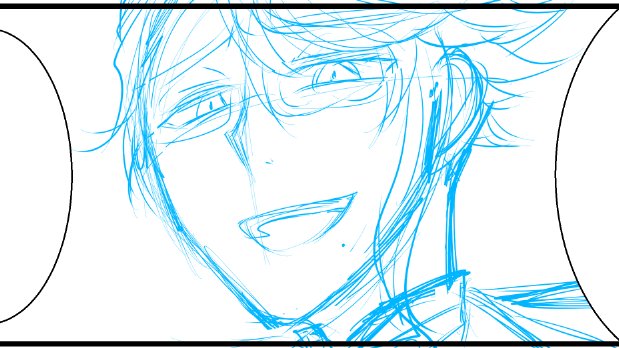 いい表情に描けたどペン入れで多分変わっちゃうから供養しておく🐙
なお子供に向けている顔 