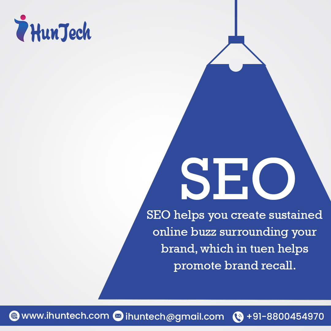 ihuntech's tweet photo. We at iHunTech, provide SEO services in Delhi. We are experienced working with
various businesses that are serving in different industries, such as manufacturing companies, healthcare industries, edcucational institutes, e-commerce etc. https://t.co/kTJi8JBhmP