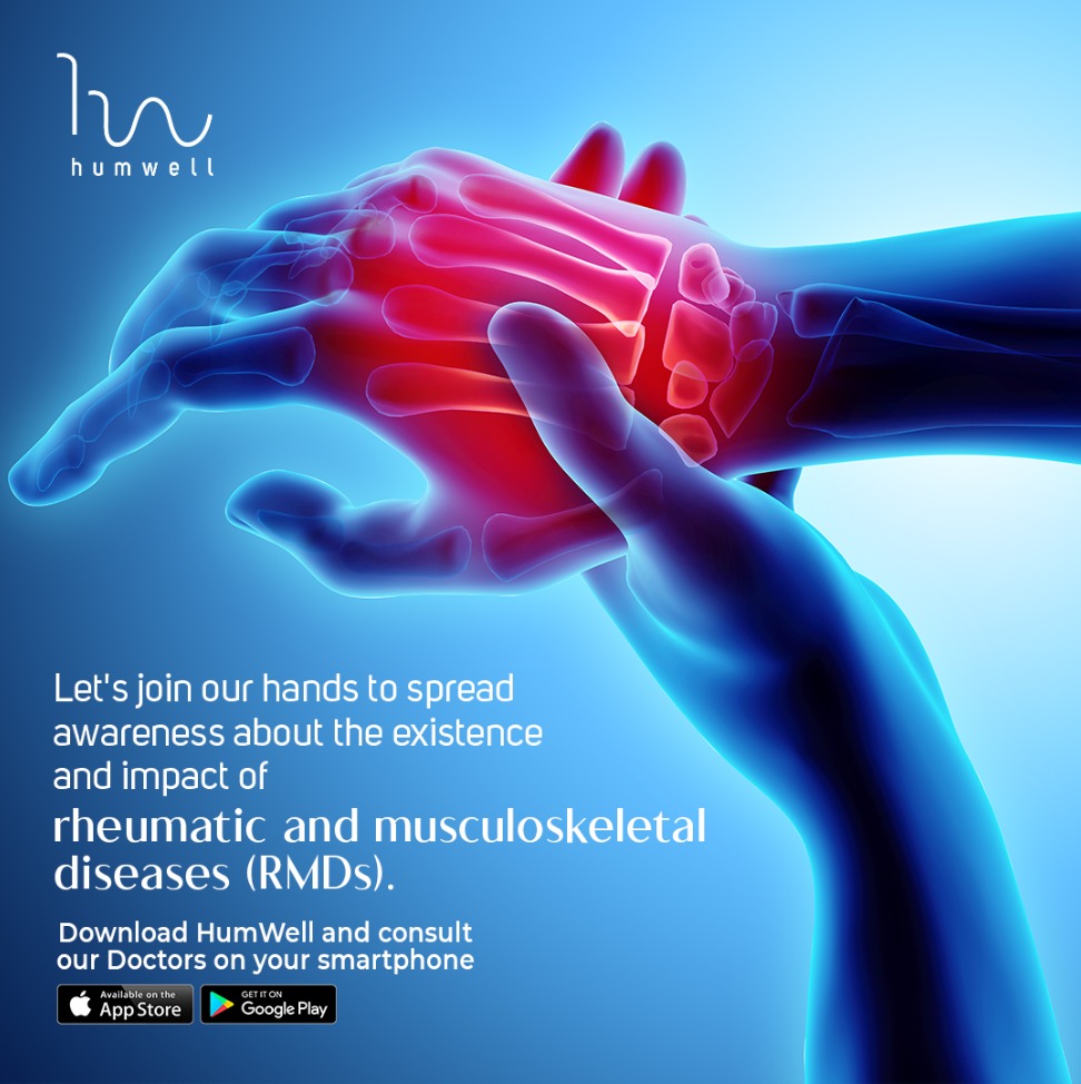 hum_well's tweet photo. Today we highlight #WorldArthritisDay to show our support for those who are facing Rheumatic and Musculoskeletal Diseases (RMDs). These are chronic systemic conditions that commonly affect the joints but can affect any organ of the body. 

#WorldArthritisDay #HumWell #Telehealth https://t.co/5pr4Ok1bnx