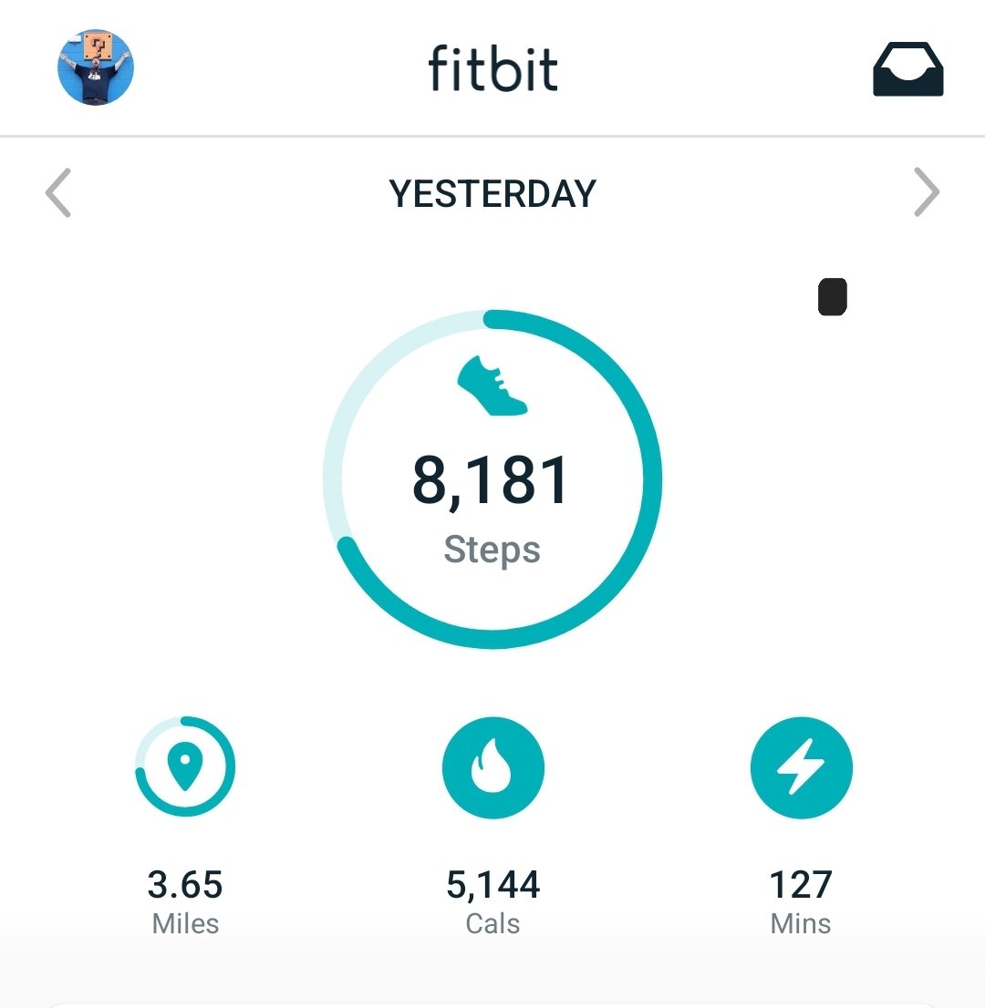 Earbuds_music's tweet photo. Not going to lie; this was a painful day. #Fitbit #AccountabilityNation #trades #FinishWork https://t.co/M3vmBn8STt