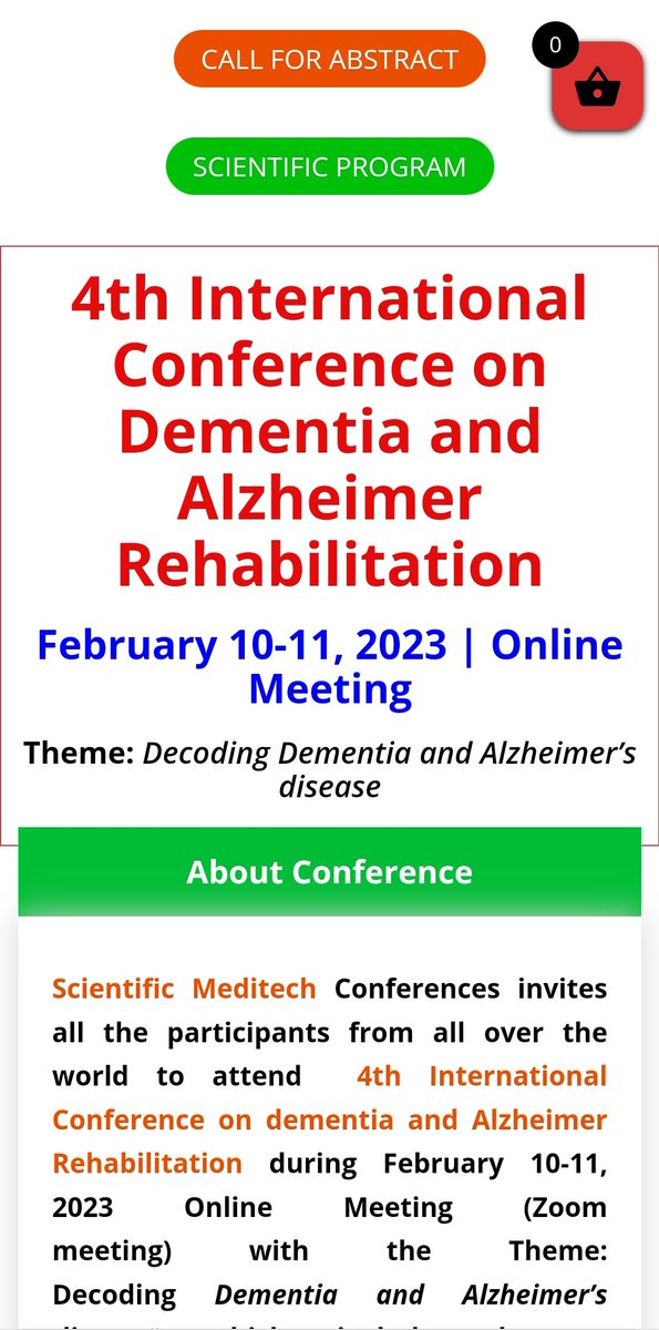AaronWolfi's tweet photo. What do you think are the biggest public misconceptions of #Dementia, #VascularDementia and #Alzheimerdisease .
Website : https://t.co/z63OOlgKBt
Email: dementia@scientificmeditech.com https://t.co/kdzttz0Mjn