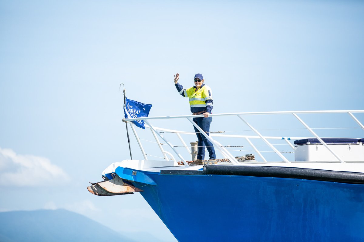 citizensGBR's tweet photo. The 3rd #GreatReefCensus has kicked off, mobilising a makeshift research flotilla to join one of the largest marine citizen science initiatives in the world. We've got all hands on deck to survey the Great Barrier Reef, filling crucial data gaps for scientists and reef managers! https://t.co/dWrWgtk1x4