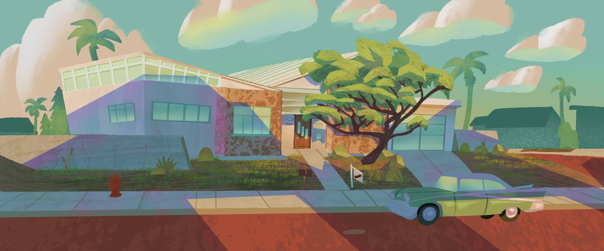 mousesize's tweet photo. Hi #portfolioday I'm Micah Bianco a bg painter and vis dev artist/illustrator based in LA! I am looking to work on TV animation and feature films as well as indie games ✨
✉ mjb.anco.art@gmail.com
📌https://t.co/gdSDrUindC https://t.co/I2DLU2ZZfm
