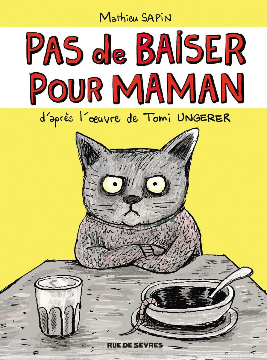 DansmabulleBD's tweet photo. C'est le retour à la BD jeunesse pour Mathieu Sapin !
Il publie en ce mois d'octobre "Pas de Baiser pour Maman", l'adaptation du livre jeunesse de Tomi Ungerer. Nous avons eu le bonheur de le rencontrer à Quai des bulles ! L'itw https://t.co/do8Jh4DrHy
#BDjeunessse #MathieuSapin https://t.co/zAo6uPkOev