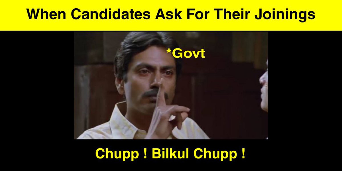 Prashantkunal11's tweet image. #release_joining_letters_today
#modi_ji_joining_ka_button_dabao
#release_joining_letters_today
@narendramodi @esichq @PMOIndia @DoPTGoI @drjitendrasingh @RahulGandhi 
@aajtak @LabourMinistry @byadavbjp 
@ndtvindia @ravishndtv
Release our joining letter🙏🙏