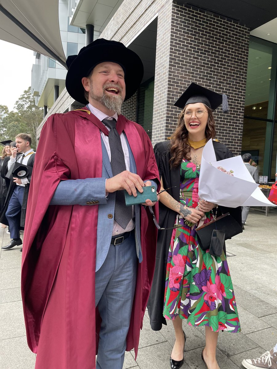 GR_Harrington's tweet photo. Such a joy to celebrate this special day with all my friends, colleagues and mentors! Congratulations to all of today’s graduates 🎓 🥳 https://t.co/szZK3j5LR0