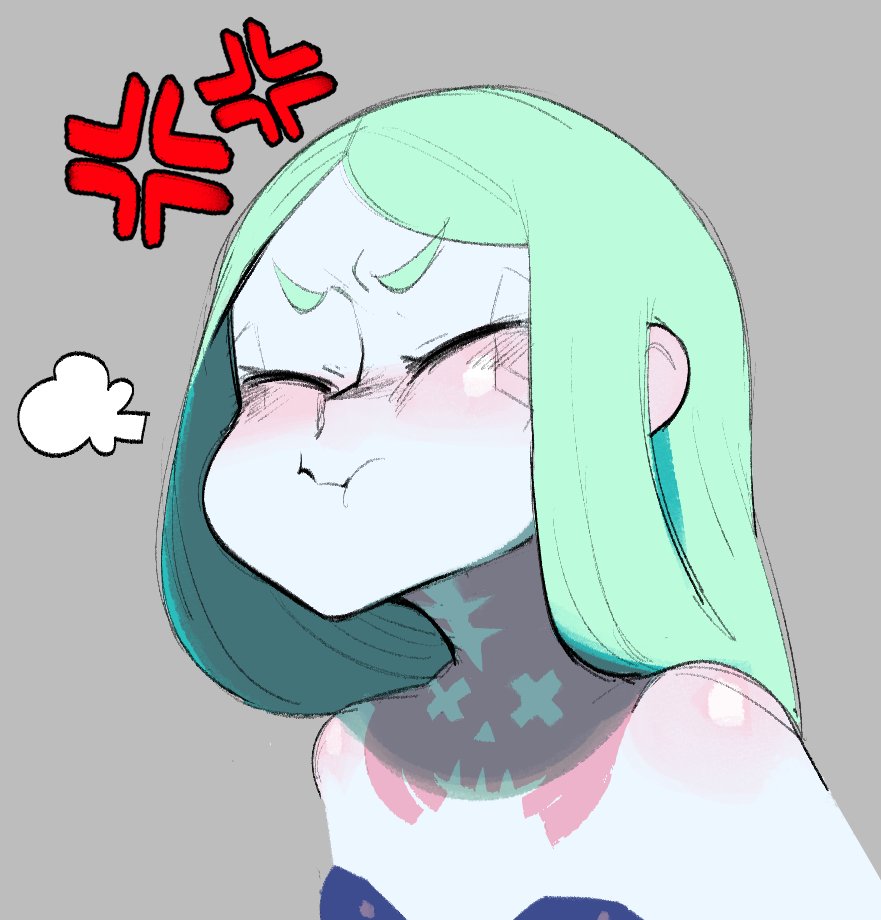 Krekkov's tweet photo. Rebecca 💢💢 pout  for small warmup https://t.co/TRiThy3Eto
