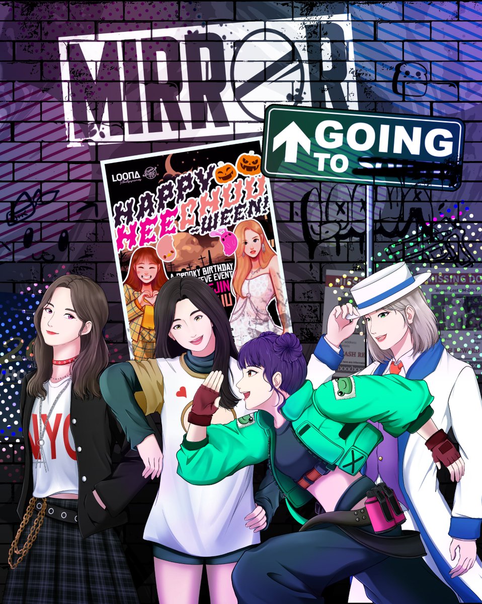 SeriesMirror's tweet photo. MIRRØR is going to @loonatheworldph's Happy HeeChuu-ween event! See us and get exclusive MIRROR merchandise FREE! follow us for updates.
event details here: https://t.co/ryV6tGhhNz
Illustrations by: @ninjacats18
#MirrorSeries #LOONAxJoJoAU #GraphicNovel #BookSeries https://t.co/E4iV9bsjqW