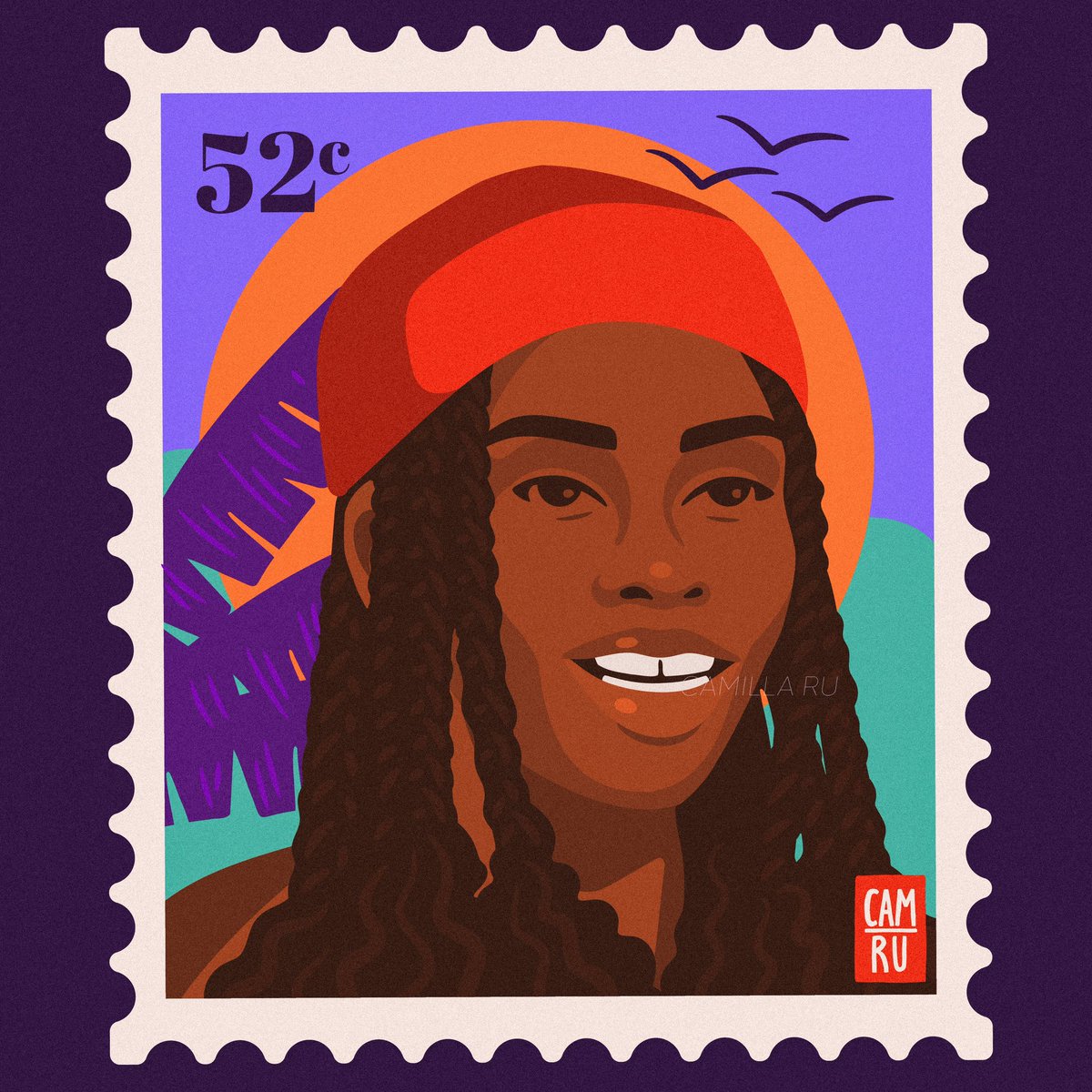 thecamru's tweet photo. Lateish - Hi, #PortfolioDay I’m Camilla 😊 I’m a Zimbabwean British  illustrator. I freelance mostly in editorial, publishing and advertising. 🍂 https://t.co/CxvnxD3BuI