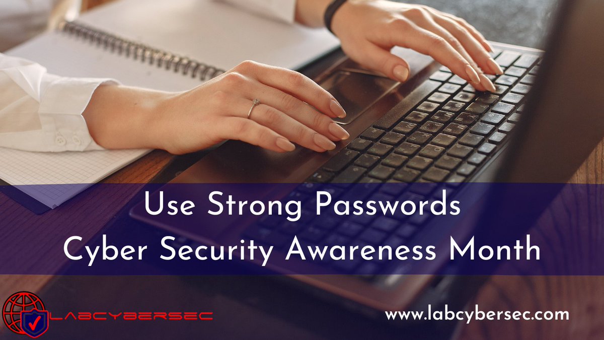 kayinex_'s tweet photo. Use strong passwords. Avoid using common phrases, names, nicknames, the names of your pets, or anything associated with you that can be easily guessed.
#privacy #InfoSec #CyberSecurity #MSSP #CyberSecurityTips #SIEM #SOC #CybersecurityAwarenessMonth #CyberSecurityAware https://t.co/cQIMpXucoO