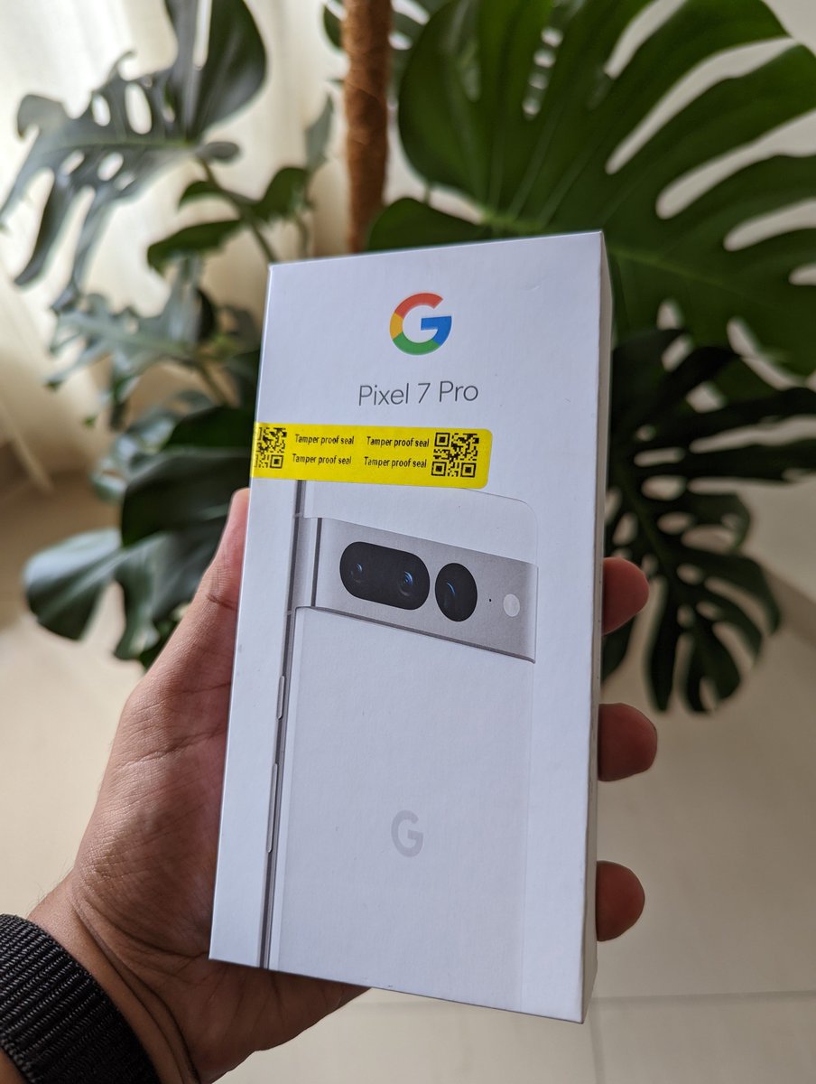 tech_that_out's tweet image. Not taking any questions on how I got it today at 10:45am IST

#Pixel7