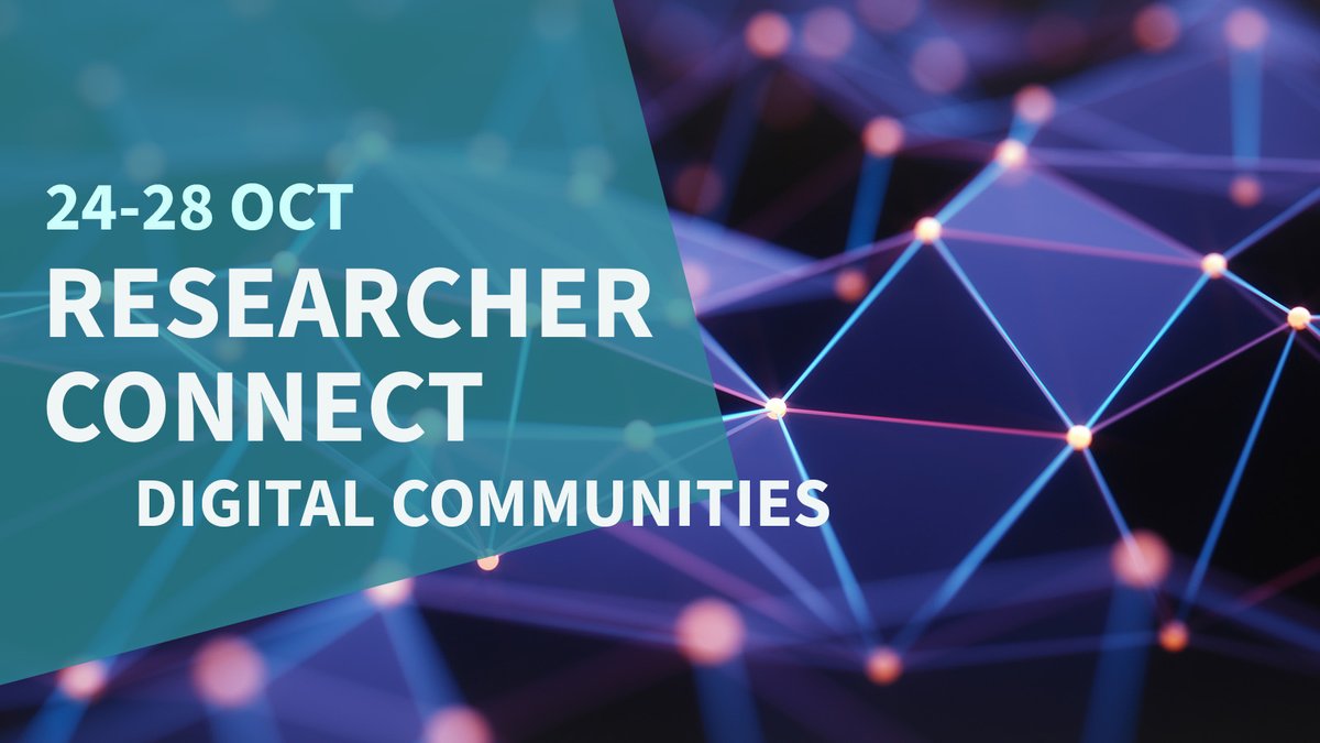 Researcher Development Unit (@unimelbrdu) on Twitter photo Registrations are now open for Researcher Connect: Digital Communities!
A joint effort with <a href="/UoMLibrary/">UoM Library</a> <a href="/MDAP_Unimelb/">Melbourne Data Analytics Platform (MDAP)</a>, we're putting on a rollercoaster week of workshops, social events, training, info stalls and panel conversations.
Register here: go.unimelb.edu.au/48he Registrations are now open for Researcher Connect: Digital Communities!
A joint effort with <a href="/UoMLibrary/">UoM Library</a> <a href="/MDAP_Unimelb/">Melbourne Data Analytics Platform (MDAP)</a>, we're putting on a rollercoaster week of workshops, social events, training, info stalls and panel conversations.
Register here: go.unimelb.edu.au/48he