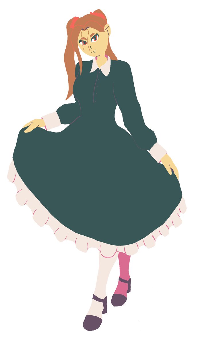 PalmrrMountain's tweet photo. This came out better than expected #characterdesign #oc https://t.co/3DX4DbKwSa