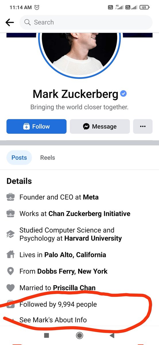 appu2785's tweet photo. Mark Zuckerberg Facebook account 🤔🤔 @MarkZuckerman @MarkHoward03 @MarkZinno @markwahlberg @WhatTheFFacts @Harry_Brook88 @instagram @facebook https://t.co/exkL1gTxjz
