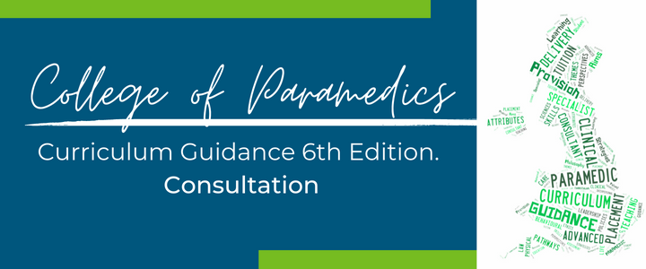 ParamedicsUK's tweet photo. So much has changed in paramedicine since we last reviewed the paramedic curriculum in 2019. A review is underway right now. Have your say by answering the 5 big questions in our survey, using this link: https://t.co/g4icbOBknz
#DevelopingtheProfession https://t.co/MmN9pMcU2p