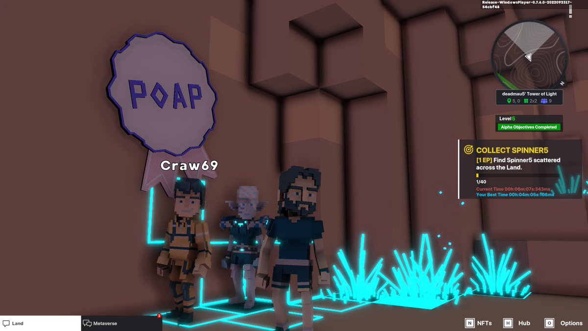 rastafauyeahh's tweet photo. @TheSandboxGame @deadmau5 I just participated in the #SandboxAlphaS3Giveaway for a chance to win 500 SAND! Found George from the Metaglitch in @deadmau5's Tower of Light, check out my screenshot below!
👇

 so much bug here!!!! https://t.co/iScpKEYuQC