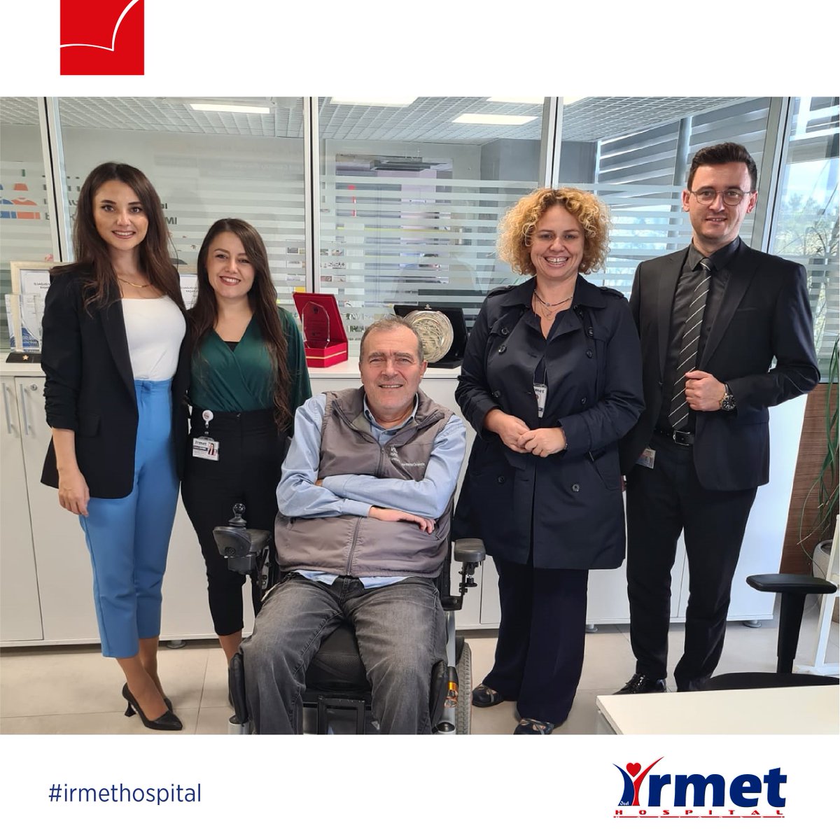 Hastanemiz Kurumsal Pazarlama ve İletişim Müdürü Özge Üngüt ve Ekibi 𝗕/𝗦/𝗛 İSG ve Çevre Müdürü Sn. Yılmaz Kır’ı ziyaret etti.

Bizleri misafir ettikleri için kendilerine teşekkür eder, sağlıklı günler dileriz.

#kurumziyaretleri #bsh #irmethospital