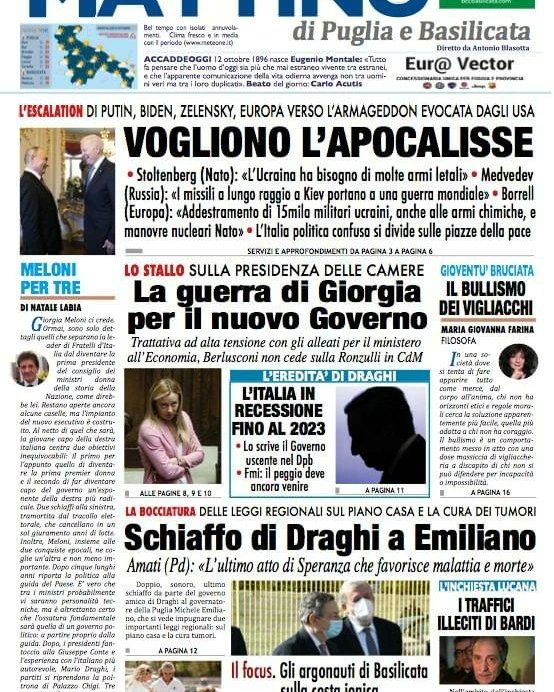 MgFarina's tweet photo. Oggi in prima pagina su @IlMattinoFoggia il mio articolo sul bullismo con suggerimenti filosofici pratici.
#filosofiapratica #mariagiovannafarinafilosofa https://t.co/yqxS94Ej6Y