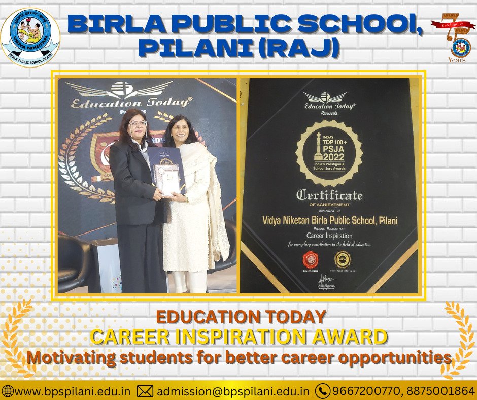 #betpilani #bestboardingschool #vinoba #vinian #bpspilani #boysboardingschool #residentialschools #rankingschools  #schoolsinrajasthan #pilanischool #Registrations #RegistrationOpen #educationtoday #educationtodayaward  #careergoals #careercoach #careerguidance #careersuccess