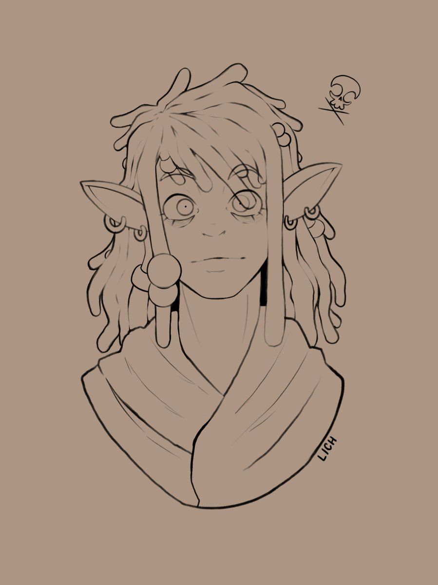 LichAssistant's tweet photo. Hey I'm LICH, I draw dnd characters mostly. Commissions are opening soon!

#PortfolioDay https://t.co/UI7iEiwe1T