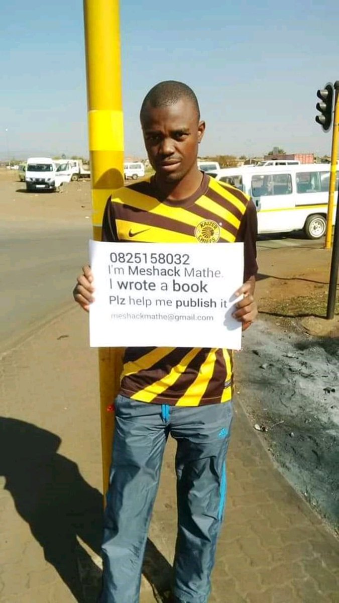 southafricandly's tweet photo. Someone needs to see this

Frame 1. That's me seeking a publisher 
Frame 2. Me as a publisher Author 
Frame 3. Me becoming a publisher
Frame 4. Gauteng department ordering 135 copies for library supply. 
Frame 5- 13 my interviews 
Frame 14. With influential people https://t.co/PtrEDYT4Pp