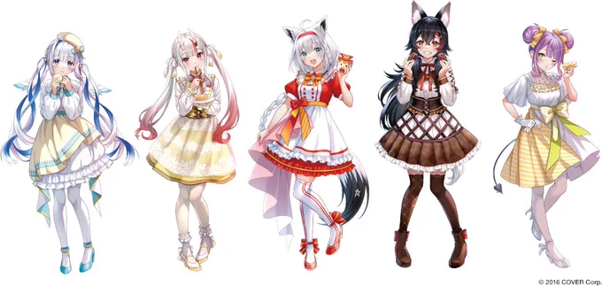 ローソン×ホロライブ第3弾のイラストを担当させて頂きました。10/25からです!よろしくお願いします!  