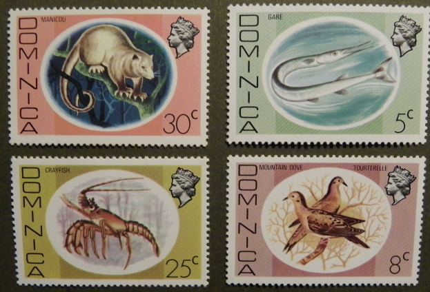 DOMINICA - FAUNA
#filatelia , #philately , #philatelie, #stamps