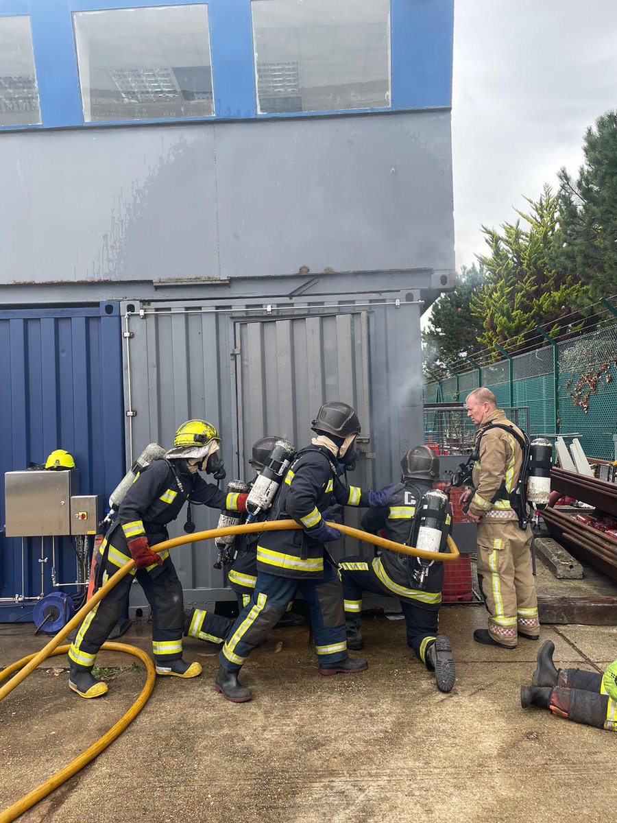 SouthernIFCA's tweet photo. A couple of our latest recruits went  through the STCW training last week, part of the course is covering basic fire 🔥 fighting they also complete modules in first aid, sea survival &amp; ship security. #NewRecruits #Training #SafetyFirst #FisheriesPatrol https://t.co/Jqpv3aUuaV