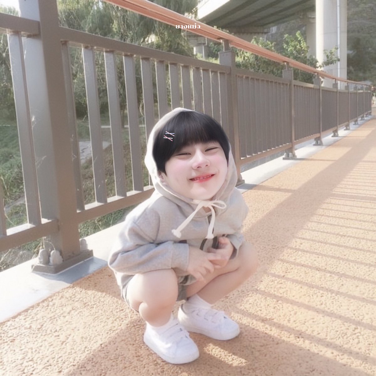 หัวอกมัมหมีอ่ะ นั่งแต่งรูปน้องไปซับน้ำตาไป ทำไมเด็กมานน่ารักขนาดนี้นะㅠㅁㅠ 👶🏻✨