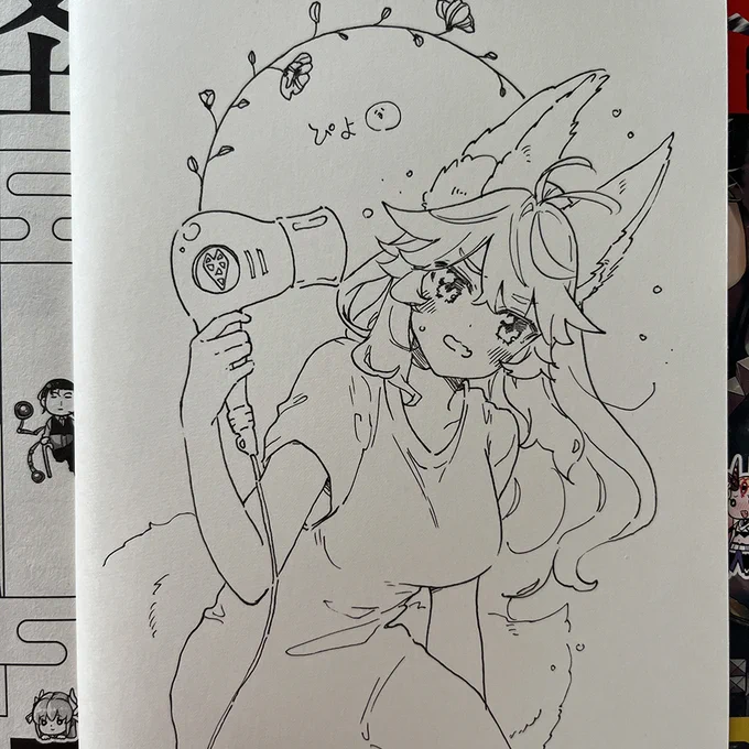 マチアソビで妖怪PARADEのサイン本出てるのでいらっしゃる方よろしくおねがいします☺️
https://t.co/qciuZERBSW

画像のような感じ✨🦊✨ 