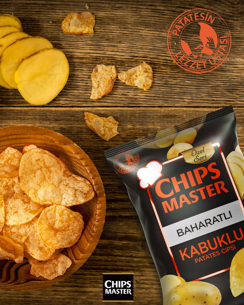 chipsmastertr's tweet photo. Patatesin lezzet ustasından; Chips Master  Baharatlı😍 Baharatlı imlerin favorisi?🤔 https://t.co/yTmqaEwxsC
