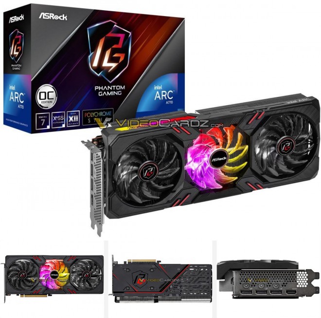 cowcotland's tweet photo. Voilà plus d'images des cartes graphiques #Arc Custom de #Asrock et #Gunnir https://t.co/bSbWnLXVNf https://t.co/whzsIMvbQ8