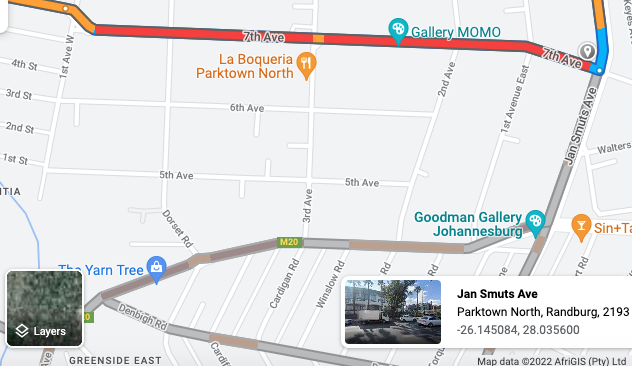 YourPresencePro's tweet photo. @MyJRA @CityofJoburgZA @GPDRT_ @JoburgMPD 
Good Day, A dug out was made for no apparent reason at all at the following intersection: Jan Smuts &amp; 7th Avenue. This was done 2 weeks ago and has been left ever since. It is causing chaos with traffic as well as a danger to pedestrians https://t.co/8c9IMeVOhr