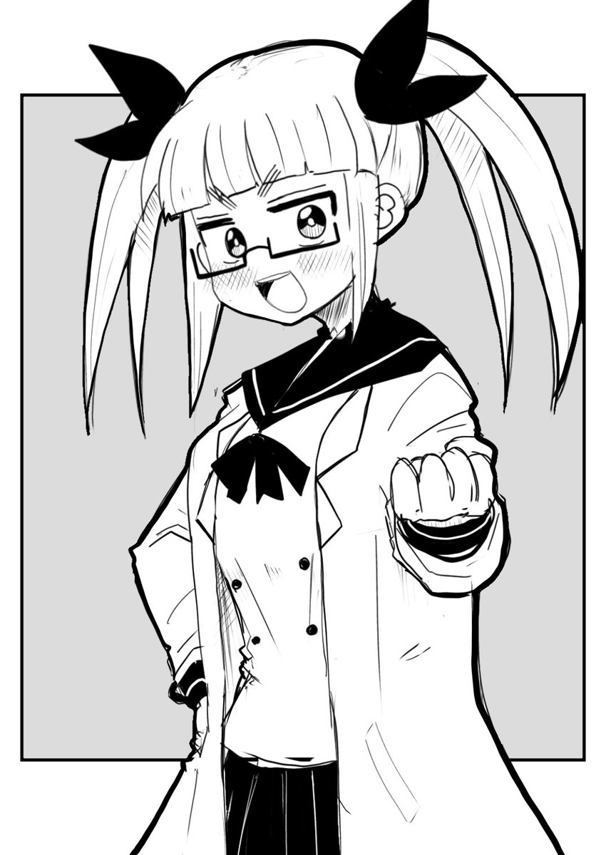 疲れた時は池袋晶葉ちゃんを描くと良い 