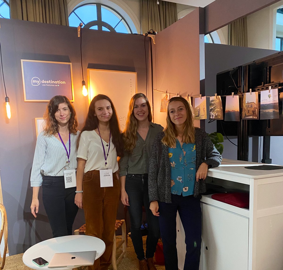Hello <a href="/Etourisme/">Rencontres du Etourisme</a> ! 👋 La team MD s’est levée de bon pied pour vous accueillir au stand 29. C’est juste à côté des copains <a href="/ThinkMyWeb/">ThinkMyWeb</a> et Kairn 😎 #ET18