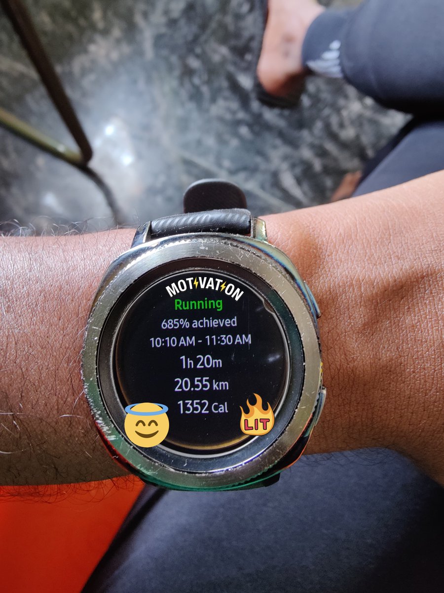 SrinivasFitness's tweet photo. That's a GOOD Moderate INTENSE #Run 🔥
Complete Aerobic Zone #Run 💥

Done with #80Mins of #Running 🏃🏾 https://t.co/V4mKcvPTYG