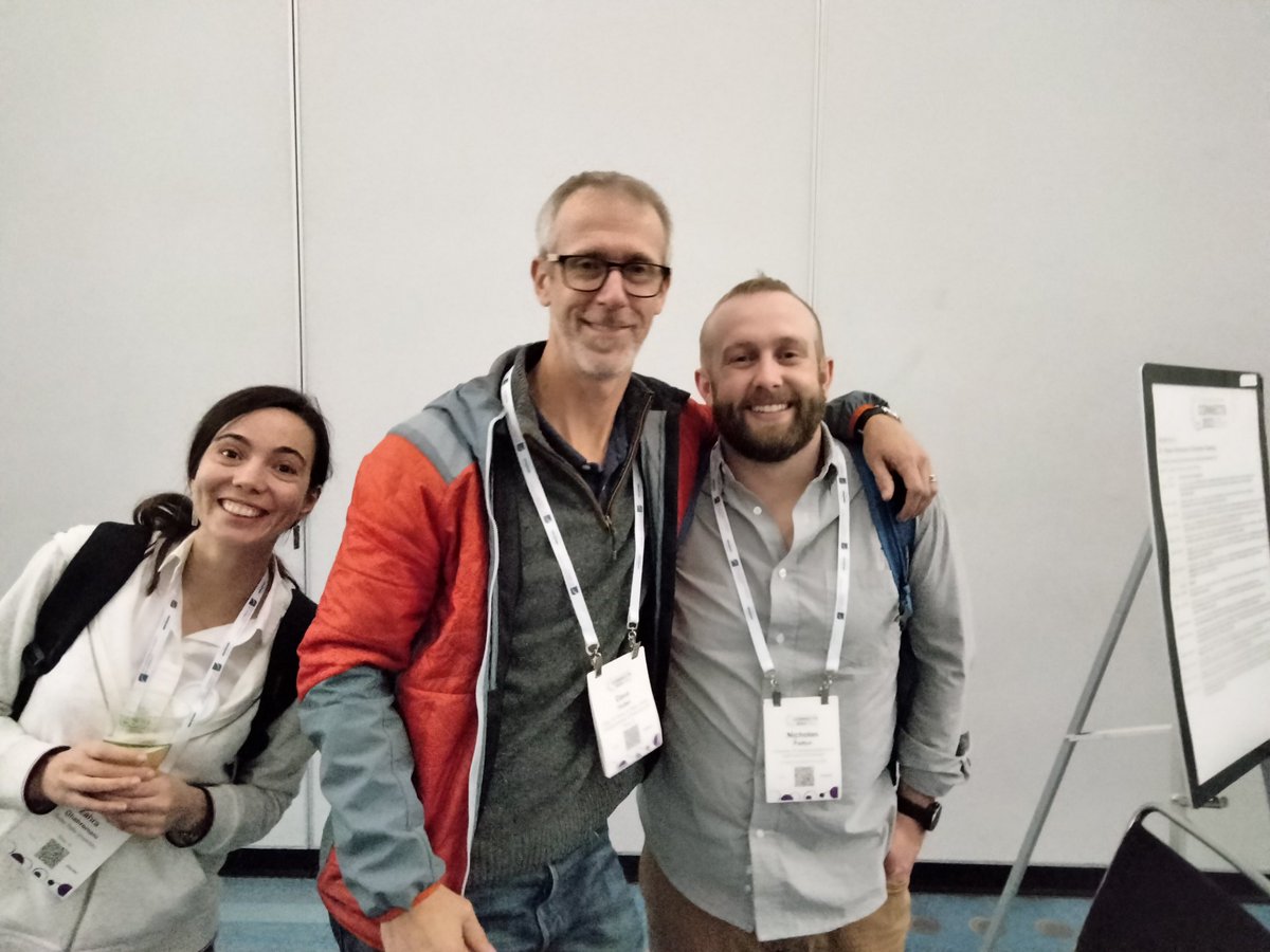 Dr. David P. Huber (@dphuber) on Twitter photo Good time at #GSA2022 catching up with old friends like <a href="/NickRPatton/">Nicholas R. Patton</a> and introducing @Zara091292 to everyone 😅 Good time at #GSA2022 catching up with old friends like <a href="/NickRPatton/">Nicholas R. Patton</a> and introducing @Zara091292 to everyone 😅