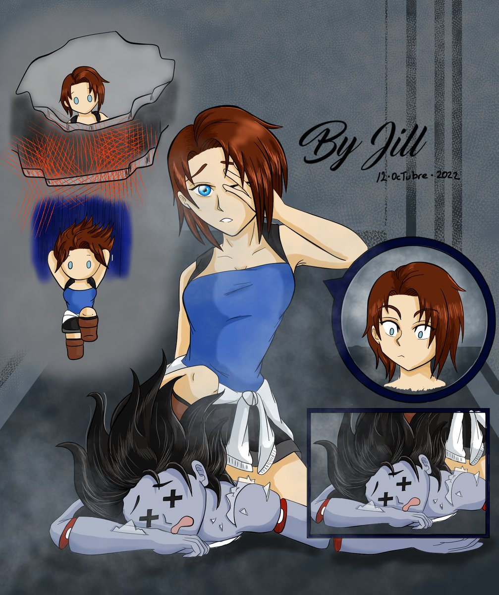 Jill_GalerieArt's tweet photo. y por fin termine el dibujo donde aplaste a la pobre Rin en el Dbd, justo en el Laboratorio de Hawkins
#VivenciasenDbD #RinYamaoka #HawkinsLab #DeadbyDaylight #JillValentine #KilltheKiller #DbdKiller https://t.co/HwK4Ojf2GB