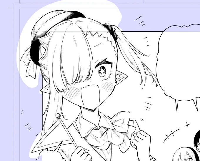パヤパヤ~~~
#ちゃんと吸えない吸血鬼ちゃん 