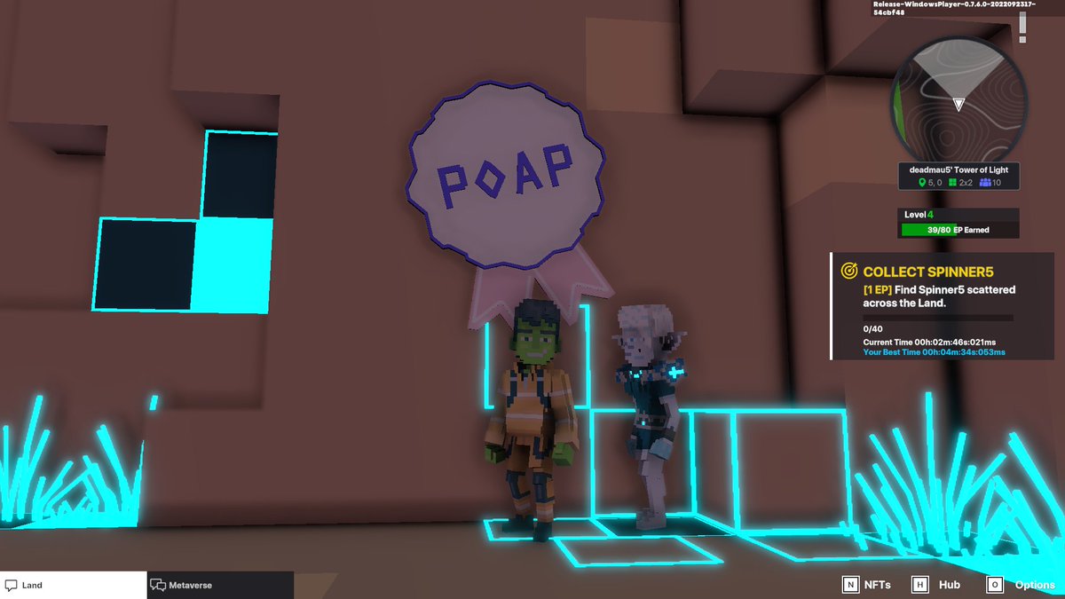 osaulz's tweet photo. @TheSandboxGame @deadmau5 I just participated in the #SandboxAlphaS3Giveaway for a chance to win 500 SAND! Found George from the Metaglitch in @deadmau5's Tower of Light, check out my screenshot below!
👇 yooo https://t.co/42sMx54c51