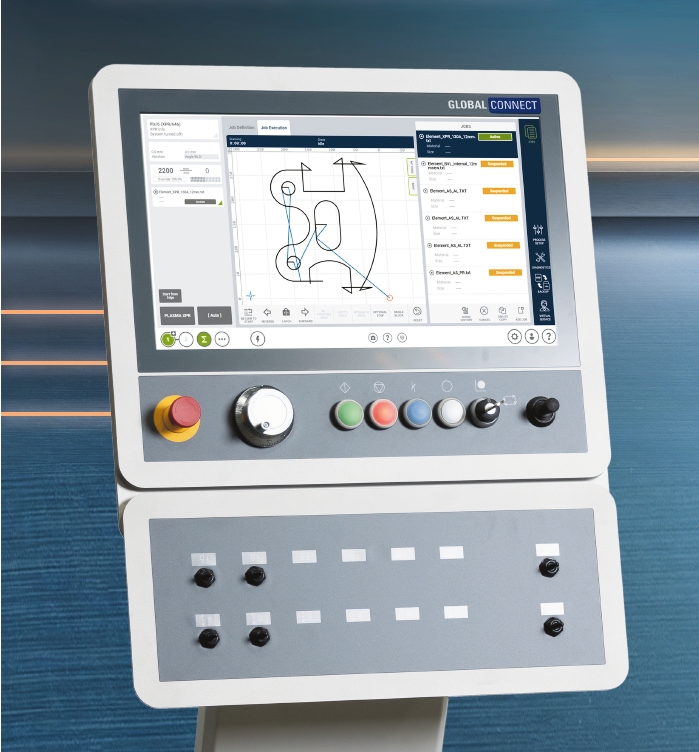 OmniFab Preview
The deep integration of OmniFab into the new Global Connect raises processes to a new, digital level. Digitize the execution of your cutting orders and the control of the cut parts. 
Premiere at EuroBLECH: 
uk.messer-cutting.com/euroblech