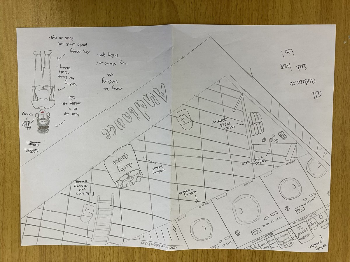 DramaUptonFCJ1's tweet photo. Fantastic set and costume designs by Isabella, one of our year 9 Drama students exploring a number of design ideas for a range of plays in preparation for the scripted performance assessment! Great work Isabella 🎭✏️🎨☺️ #scriptedperformance #design #set #costume https://t.co/SxMBdv9XnZ