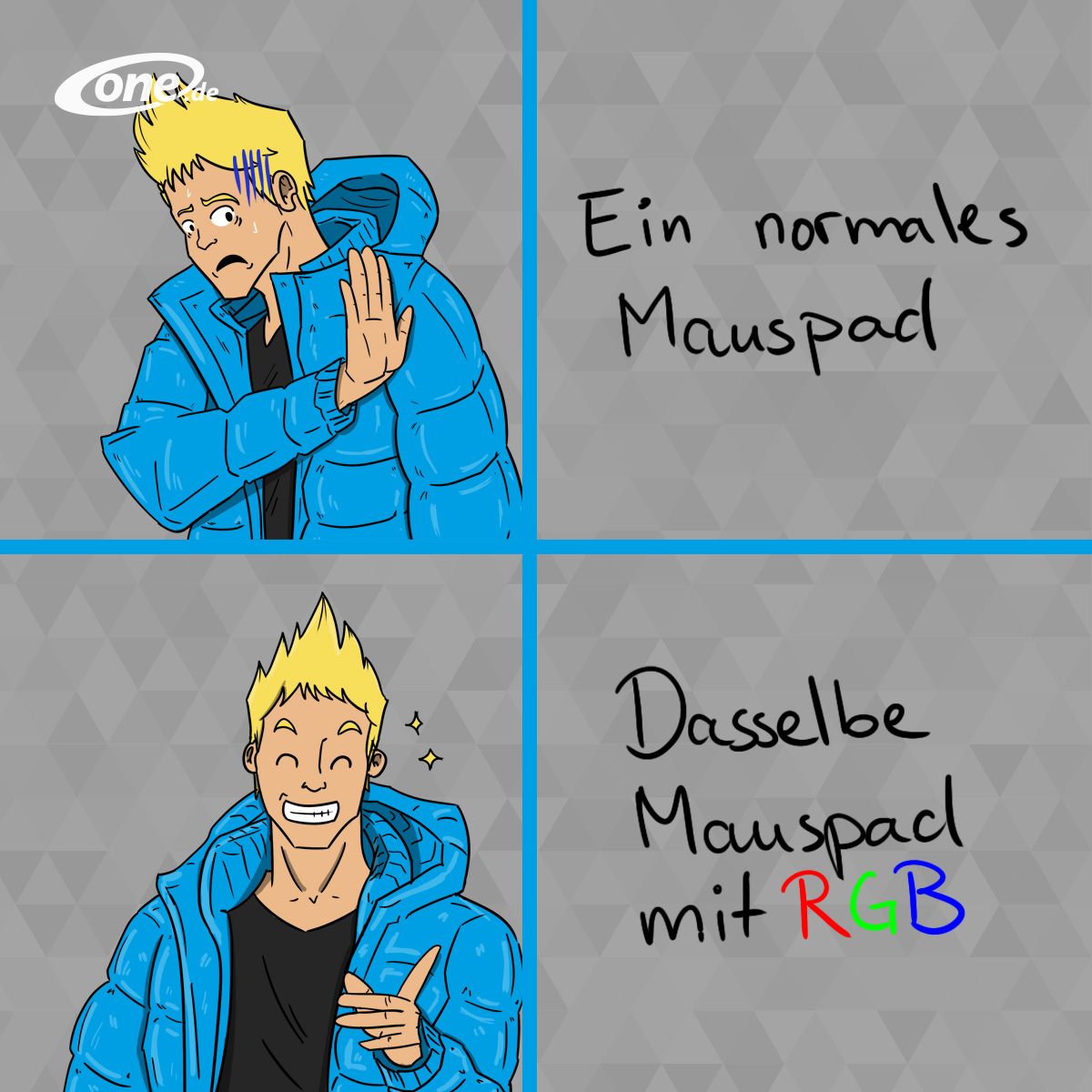 onecomputer's tweet photo. Kennt man, oder? โค๐๐
Schreib' es uns in die Kommentare ๐
#onegaming #onede #one #funny #memes #meme #humor #funnymemes #comedy #memesrlife #fun #explorepage #rgb #mousepad #rgbmousepad https://t.co/dIbgWTGO4C